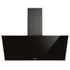 Hotte décorative inclinée 90cm 660m3/h noir Whirlpool WHVF93FLTK