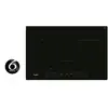 Table de cuisson induction 75cm 4 feux 7200w noir Whirlpool wlb2977ne