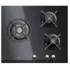 Whirlpool - table de cuisson gaz 56cm 3 feux noir  akt404nb - akt404nb