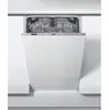Whirlpool WSIC 3M27 Lave-Vaisselle Slim 45 cm 10 Couverts Classe A++