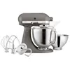 KitchenAid Artisan Premium 5KSM185PSEGR - Robot pâtissier - 300 Watt - gris impérial