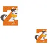 Trudi Sevi animal lettre Z 10 cm orange
