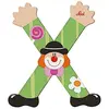 Trudi Sevi - Lettre Clown - X