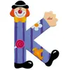 Sevi - Lettre Clown - K