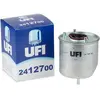 UFI Filters Filtre à carburant pour PEUGEOT: 207, Partner, 208, 5008, 3008, 4008, 301, 508, 308, Expert, 2008, 207+ & CITROËN: C5 (Ref: 24.127.00)