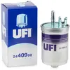 UFI Filters Filtre à carburant pour FORD: Focus, Fiesta, Courier (Ref: 24.409.00)