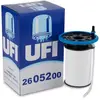 UFI Filters Filtre à carburant pour FIAT: Tipo, Doblo, 500, Aegea, Punto, Ducato, Panda, Fiorino, Qubo & ALFA ROMEO: Giulietta (Ref: 26.052.00)