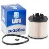 UFI Filters Filtre à carburant pour OPEL: Astra, Meriva, Insignia, Zafira, Cascada & VAUXHALL: Meriva, Insignia, Astra, Cascada (Ref: 26.058.00)