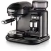 Ariete Expresso Avec Broyeur 1318 0.8L 1080W 15Bar Mousseur à Lait Aluminium Noir