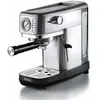 Machine à café expresso ariete 1381 en métal avec manomètre gris