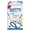 Giotto's 8 stylo feutre turbo glitter giotto 425800