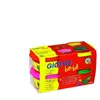 Giotto's GIOTTO be-bè - Boite 4 x 100g pâte à jouer - magenta rouge jaune vert