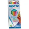 F.I.L.A. Etui 12 crayons de couleur aquarellables - Giotto Stilnovo