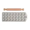 PLAQUE A RAVIOLIS CLASSIC 24 RONDS 40 x 40 mm - MARCATO