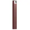 GEA LUCE GES Potelet rectangulaire à 1 source lumineuse, GU10, GES1162...