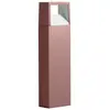 GEA LUCE GES Potelet rectangulaire à 1 source lumineuse, GU10, GES1161...