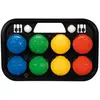 Simba - 107401391 - Ensemble de Jeu - Boccia, Multicolore, Assorti