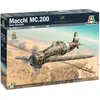Maquette Avion ITALERI Macchi C.200 Serie XXI-XXIII 1:48 - Ref 14572