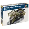 Italeri Maquette Moto Militaire : Bmw R75 & Sidecar