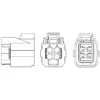 MAGNETI MARELLI Sonde lambda pour HONDA: Jazz (Ref: 466016355121)