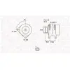 Magneti Marelli 063731627010 Alternateur Mitsubishi Ni