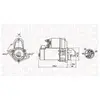 Démarreur / Démarreur Magneti Marelli Mqs1257