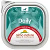 8x300g boeuf, pommes de terre Daily Almo Nature pour chien + 1 barquette offerte !