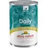 Almo Nature Daily Dog - Nourriture Humide pour Chiens avec Dinde- 24 boîtes de 400g