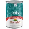 Almo Nature Daily Dog - Nourriture Humide pour Chiens avec Boeuf - 24 boîtes de 400g