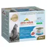 4x50g Natural Light thon, crevettes Almo Nature HFC - Pâtée pour chat