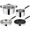 Set de 5 pièces Casseroles Lagostina Inox Esperta 012909600005