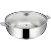 Lagostina - Sauteuse Salvaspazio+ avec son couvercle 24 cm en inox