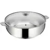 Lagostina - Sauteuse Salvaspazio+ avec son couvercle 26 cm en inox