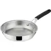 Poêle Tempra 28 cm en acier inoxydable - Lagostina - Argent - Inox