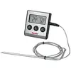 METALTEX Thermomètre et minuteur électronique aimanté avec sonde en inox - 2 en 1