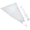 METALTEX Lot de 3 poches à décorer jetables avec 7 douilles
