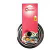 Metaltex Couvercle en inox - D: 16 cm à D: 22 cm