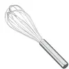 Fouet en inox - manche plein - 25 cm