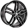 Jante Alu Gmp Fasten 19 Pouces - 8x19 5x114.3 Et40 Noir Face Polie