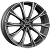 Jantes en alliage GMP TOTALE 10x23 5x120 ET 20 MAT ANTHRACITE DIAMANT