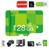 GAAK Carte Mémoire Micro SD 128go Class 10 Adaptateur sd + lecteur de cartes