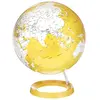 ATMOSPHERE lampe de bureau mappemonde LIGHT & COLOUR BRIGHT (Jaune - PMMA)