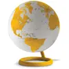 ATMOSPHERE lampe de bureau mappemonde EVOLVE VELVET (Ambre - PMMA, bas...