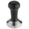 Tasseur en acier inoxydable avec manche en bois Motta, 51 mm   Noir