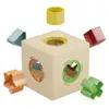 Quercetti Jeu d'encastrement PlayBio en bioplastique : Kubo