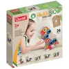 Quercetti Dinosaure En Bois Playbio 24 Pièces
