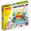 Quercetti Mosaïque à crayons Fanta Color Junior (58 pièces) : Hibou