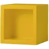 SLIDE élément modulaire OPEN CUBE 43 cm (Jaune - Polyéthylène)
