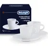 Tasse DELONGHI Set en céramique DLSC308 2 x 70ML pour expresso