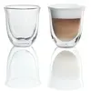 Lot de 2 tasses Capuccino - DELONGHI - Double parois - 19 cl